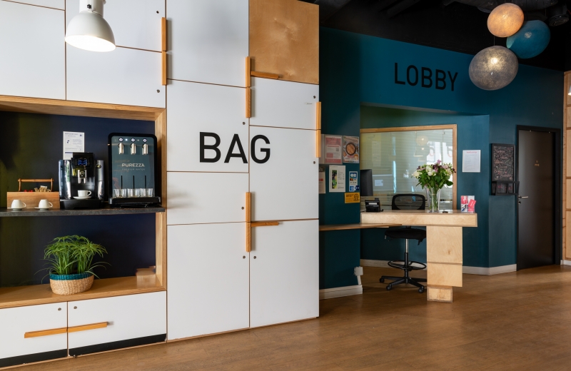 Hôtel Bootcamp - Intérieur